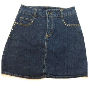 2B REAL GIRLS JEANS SKIRT SIZE 14-16